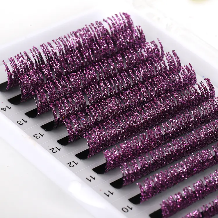 Bakit Dapat Mong Subukan ang Purple Glitter Lashes Extension?