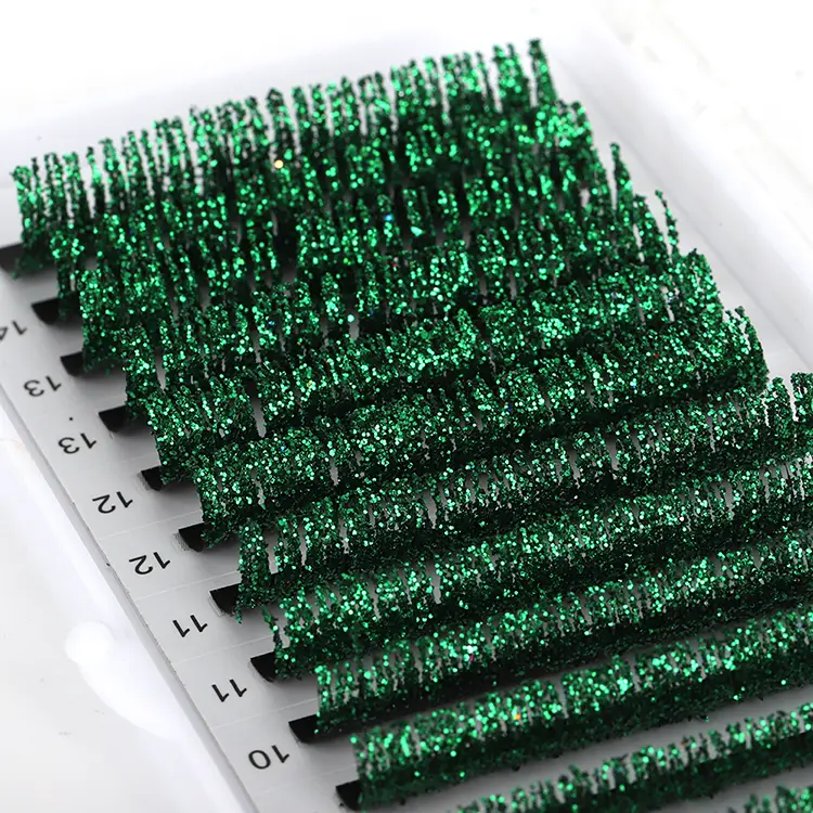 Bakit Nagiging Trend ng Pagpapaganda ang Mga Green Glitter Eyelash Extension?