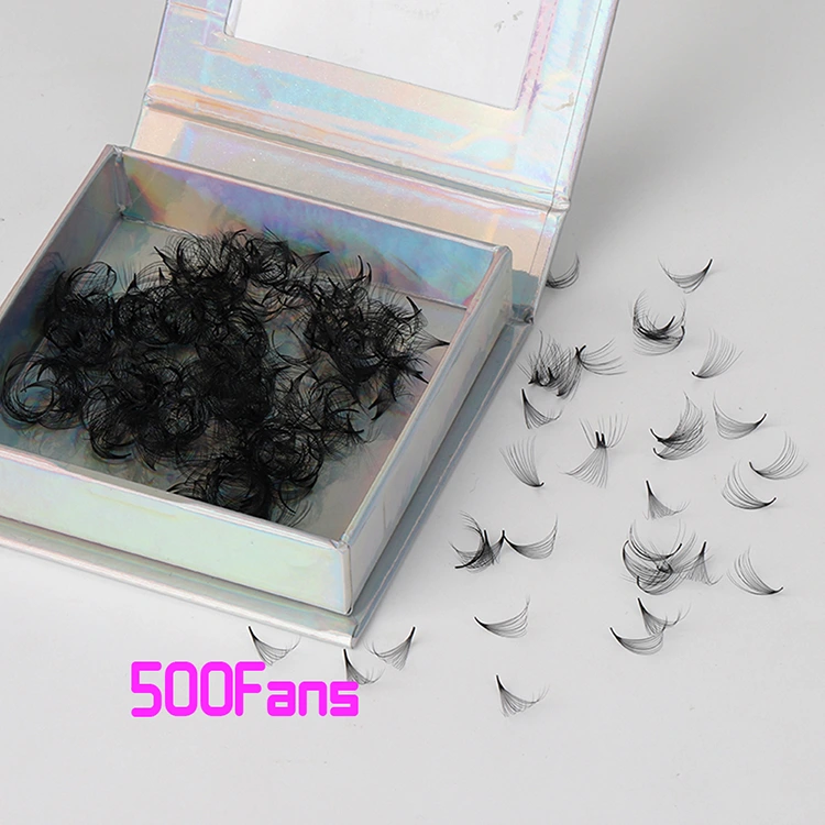 500 mga tagahanga ng tray ng tray lash
