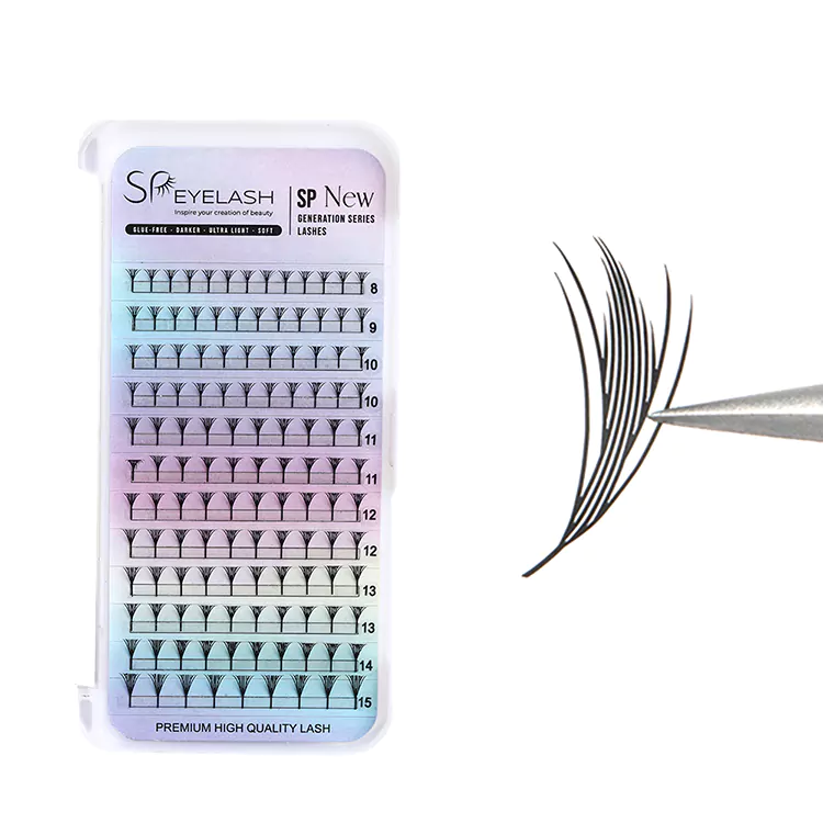 Anime wing lashes