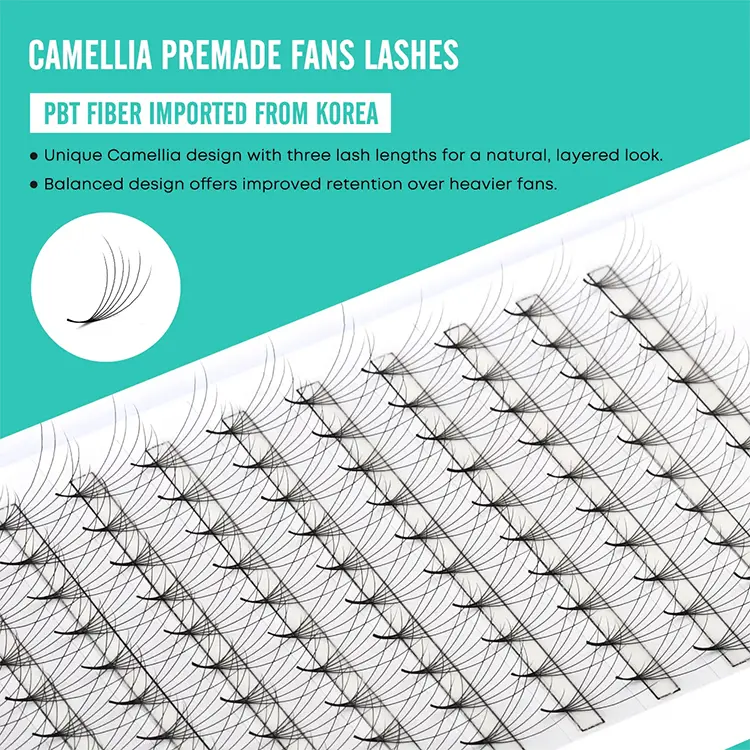 Camelia fan lash extension