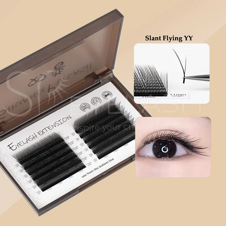 Lumilipad ang YY na hugis lashes