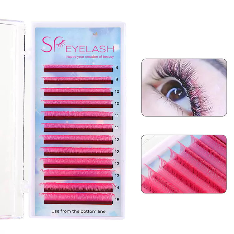 Pink yy lashes
