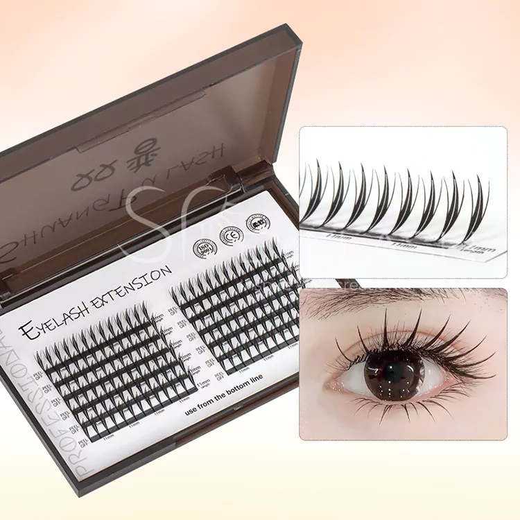 Spire lash extension