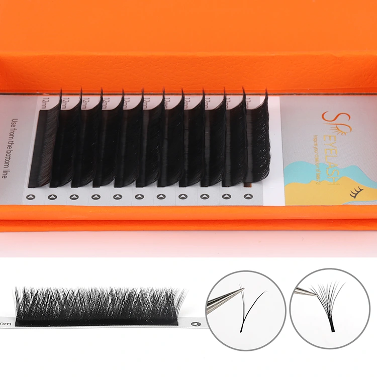 V hugis auto fan lashes